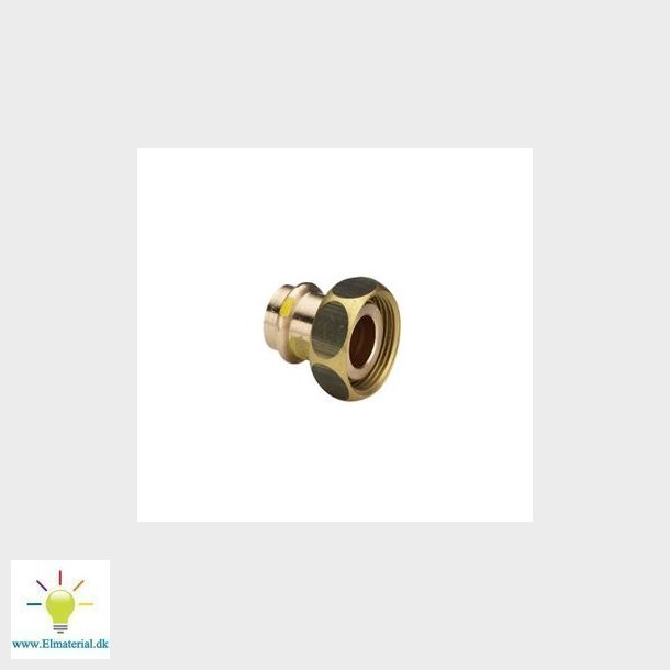 22X1.3/8" Tilslutningsforskr.