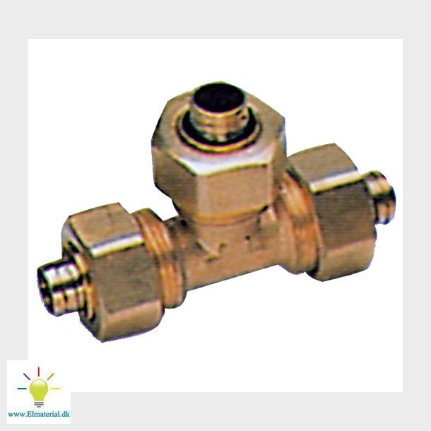 18Mm Pex Tee El og vvs materialer