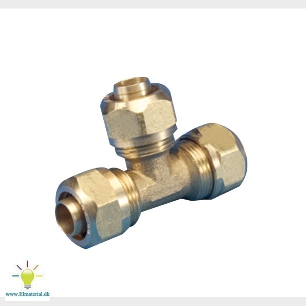 20Mm Pex Tee El og vvs materialer