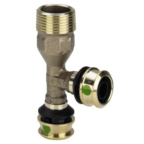 T-stycke med Sc 1/2 X 16 X 16