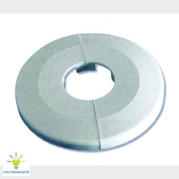 28Mm Plastroset 2-Delt Hvid 8