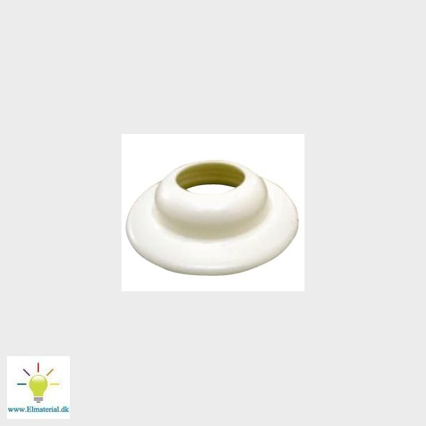 3/8" Plastbs.Skrave Hvid