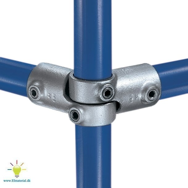 5/4" Kort Tee Fleks.Kee Klamp