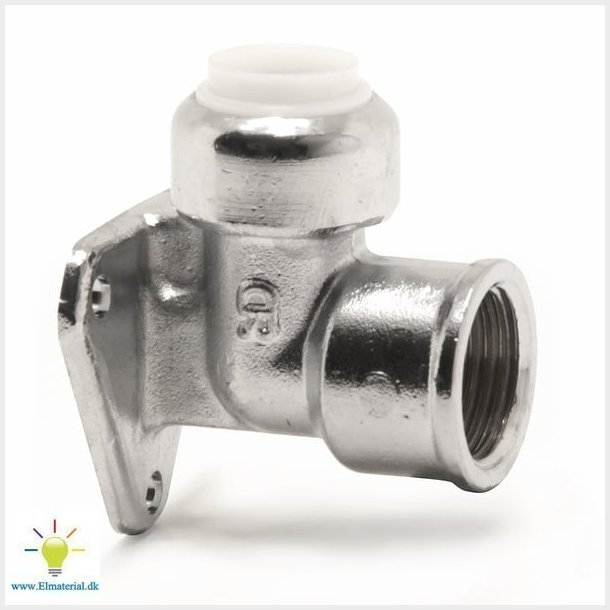 Tectite Dkvinkel 15X1/2" Krom