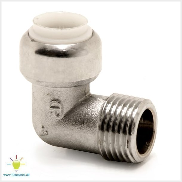 Tectite Vinkelnip.15X1/2" Krom