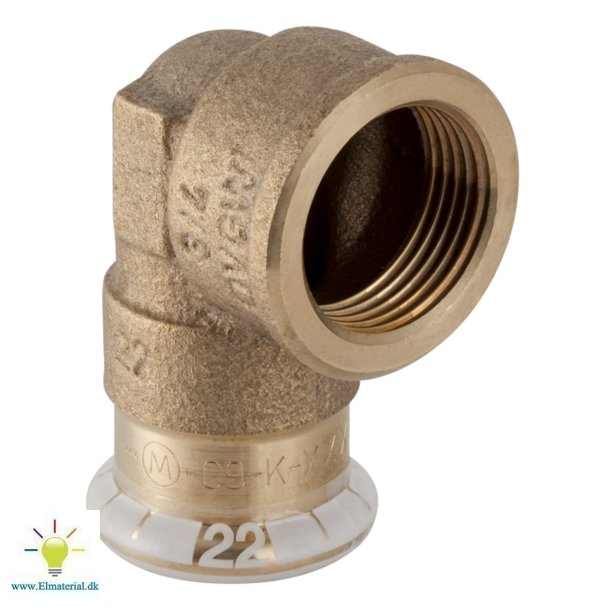 Vinkel Cu 90&deg; 22-&frac34; M/M Mapress