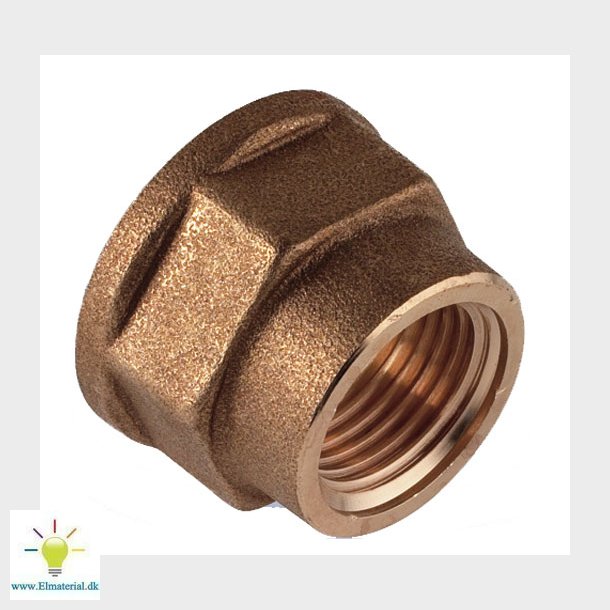 1X3/4" Afz. Mess. Red. Muffe