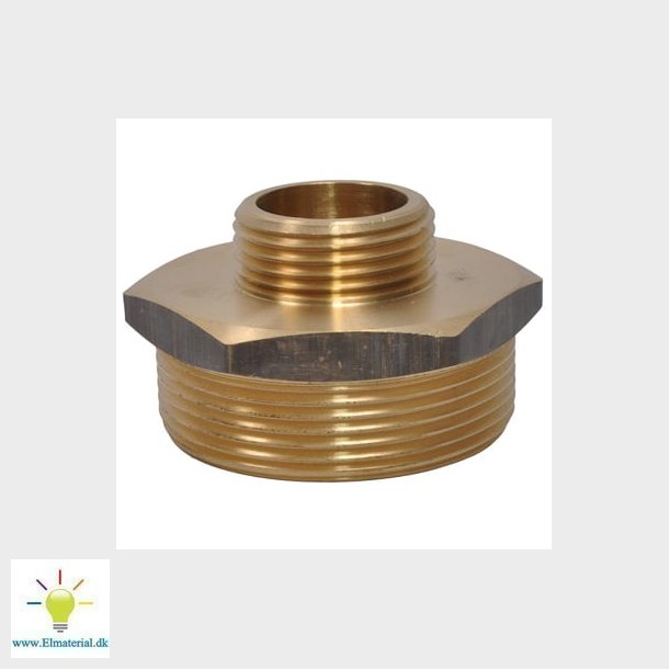 1X3/8" Form. Brystnippel