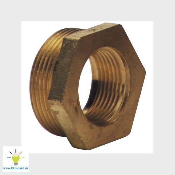 3/4X1/2" Afz.Mess. Nippelmuffe