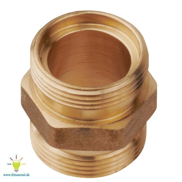 Roth &frac34;" Euro X &frac34;" Nippel, Red