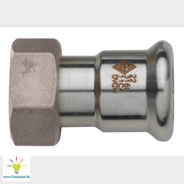 18X3/4" Turbo Inox Forskr. M/O