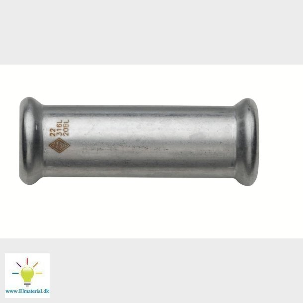 54Mm Turbo Inox Skydemuffe