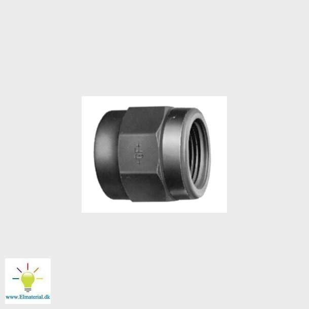 50Mm-1.1/2" Pvc Overg.Muf.