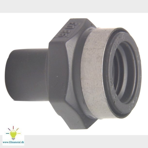 50Mm-1.1/4" Pvc Red.Snp.Mf.