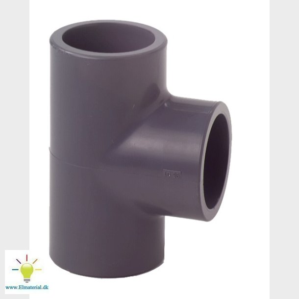 75Mm Abs Tee El og vvs materialer