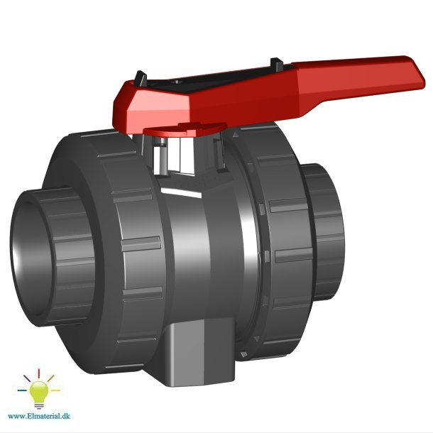 40Mm Kugleh.Pvc.546 Klbm.Epdm