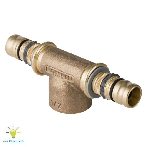 63X1/2" Mepla T-Styk Med Muffe
