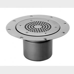 Aco Drain Vertical.110Mm Low Vinyl