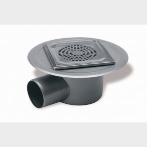 Aco Drain Horisontell 75Mm fett.