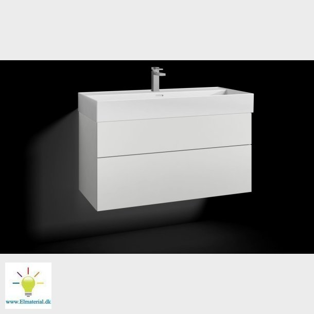 For Uskab 100X45 Hvid 2Sk B1