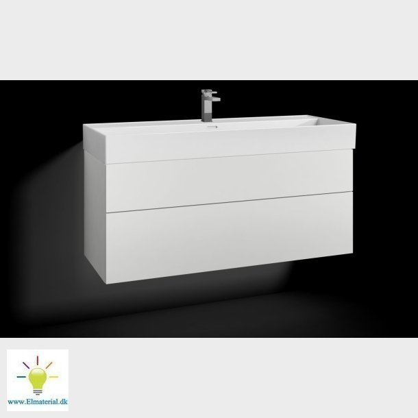 For Uskab 120X45 C Hvid 2Sk B1