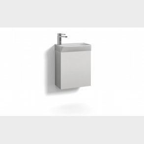 Skapa Uskab 45X25 D&ouml;rr Vit