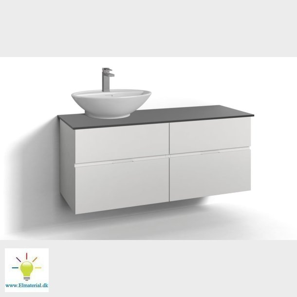 For Uskab 120X45 Hvid 4Skb1G6