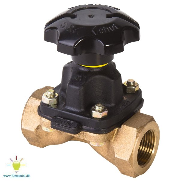 1/2" Saunders Ventil Rdgods