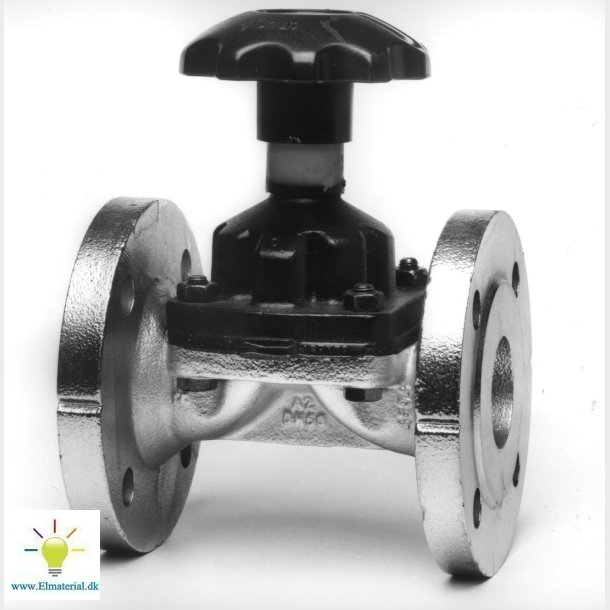 65Mm Saunders Ventil Galv./Fl.