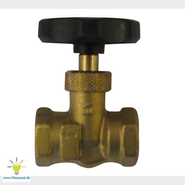 3/8" Nleventil M/Muffe