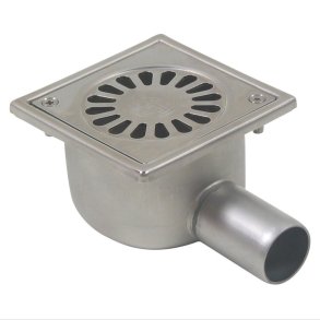 Balkongavlopp Fyrkantig 100X100 �32