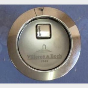 V&B Tryckknapp Duo Rund Krom