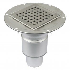 Bara. Bostadsavlopp Fyrkantig �75Mm