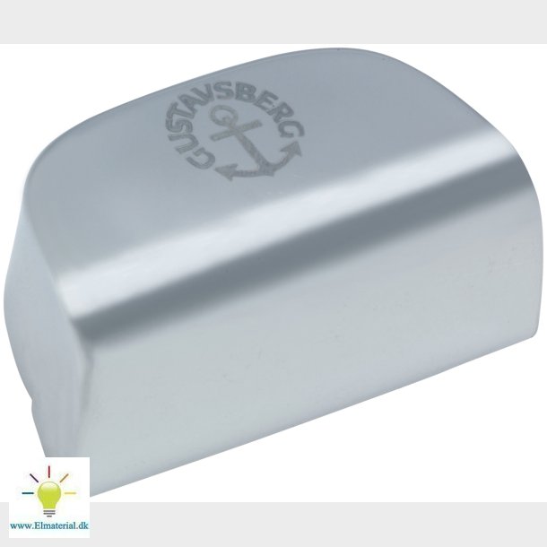 Gbg Nautic Trykknap Enkel Krom