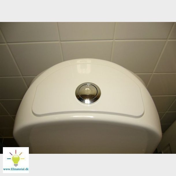 T2 Trykknap Krom Enkelt Skyl