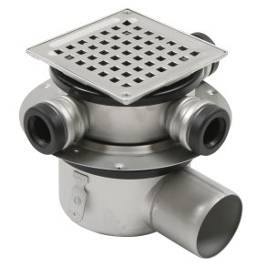 Bara. Bostadsavlopp Fyrkantig �75Mm