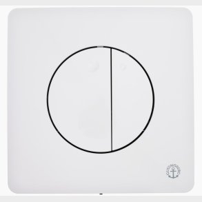 Frontpanel Komplett Duo Vit