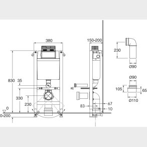 Triomont Xt T / Mekaniskt topptryck