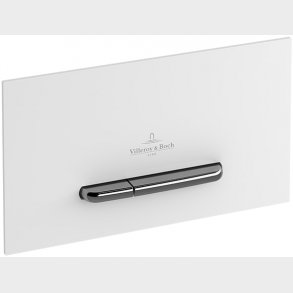 V&B Viconnect V&auml;ggtryck Matt Vit