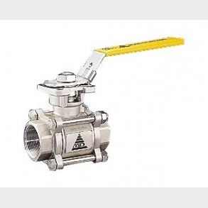 3/4 '' 3-Delt Kuglehane Aisi316