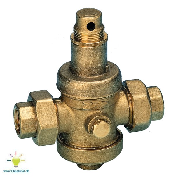 Trykdred.Sventil 3/4" Union