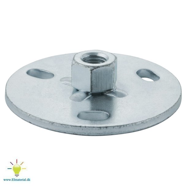 Montageflange M 10 Nippel