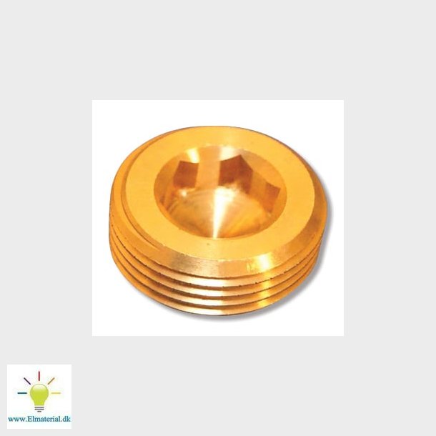 1/2" Messing Prop T/Ngle