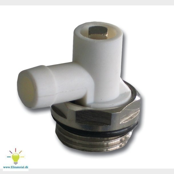1/2" Fork. Rad.Aftapv.M/O-Ring