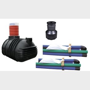 Wavin 5Pe 2300L U / Pump Kompl.