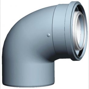 Konc. Böjning Dn80 / 125, 87 °