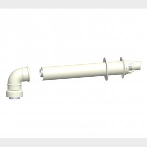 Horisontell boll. Avdrag Dn60 / 100