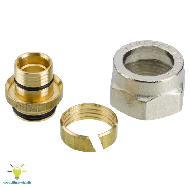 Klemringsfitt. 3/4"X20 Pex