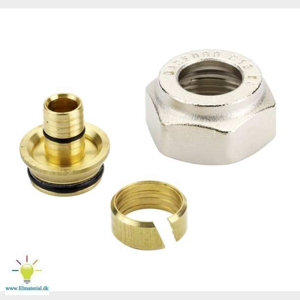 Klemringsfitt. 3/4"X15 Pex