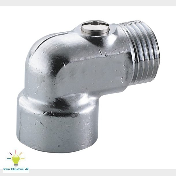 1/2" Kuglehane Vl.Krom Mf.Np.